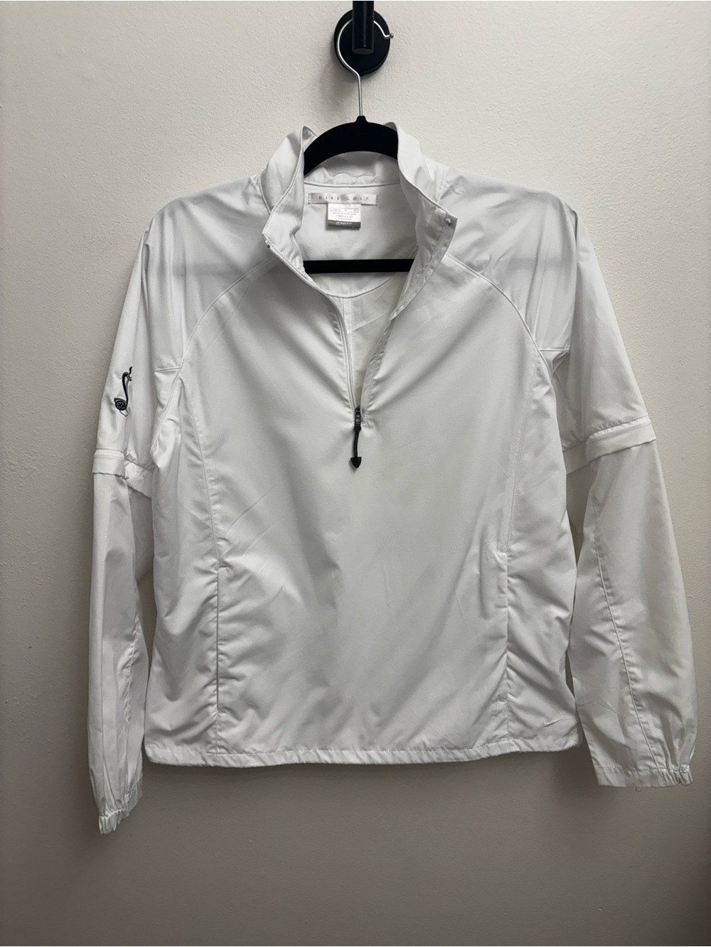 Nike Golf Clima-Fit Quarter Zip Jacket with Zip Off Sleeves Women’s Medium